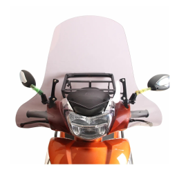 Moton Motors | Tvs Jupiter 125 Şeffaf El Korumalı Siperlik Camı 71 X 59 cm