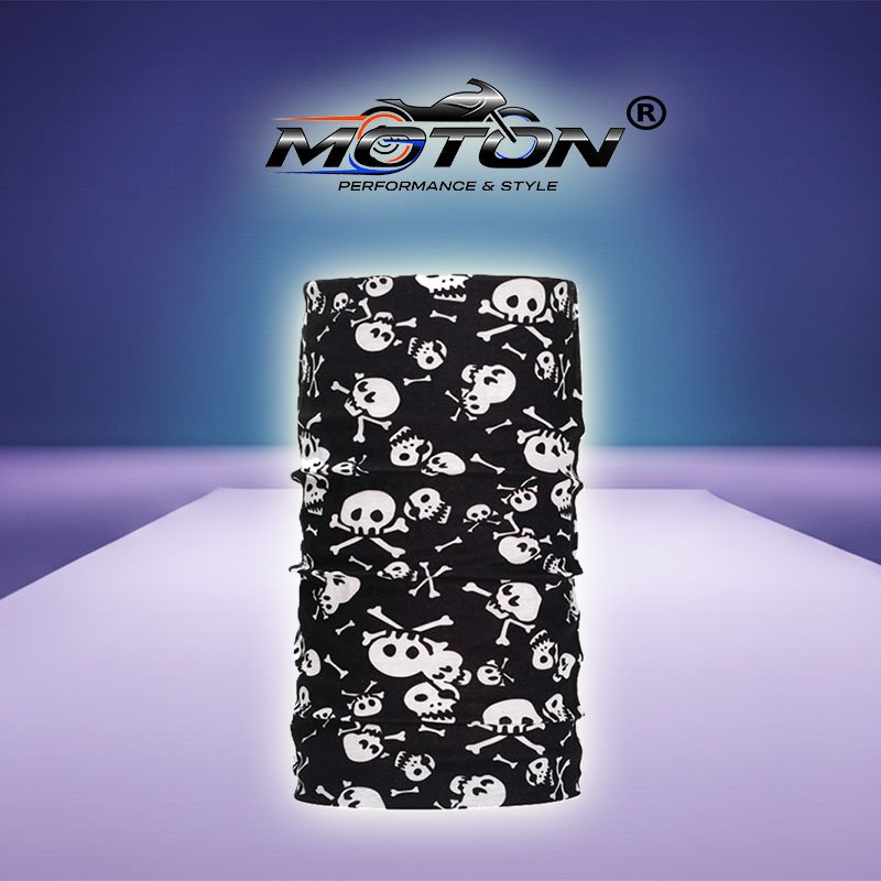 Buff Bandana Boyunluk Maske Siyah Beyaz İskelet