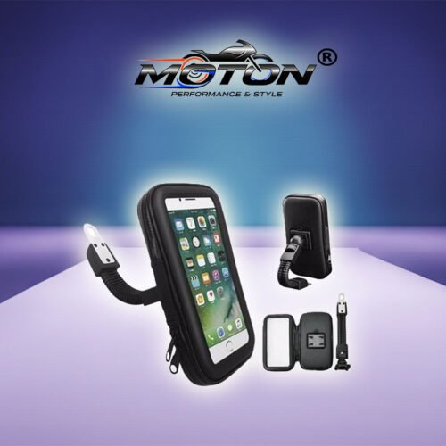 Motosiklet Telefon Tutucu Ayna Bağlantılı