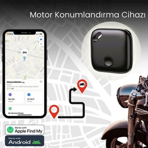 İos Uyumlu Vtag Motosiklet Gps Takip Cihazı