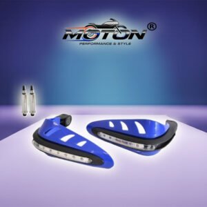 Motosiklet Ledli Elcik Koruma Takımı (Mavi)