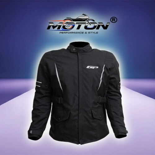 GP Kışlık Korumalı Motosiklet Montu Siyah (2XL-Beden)