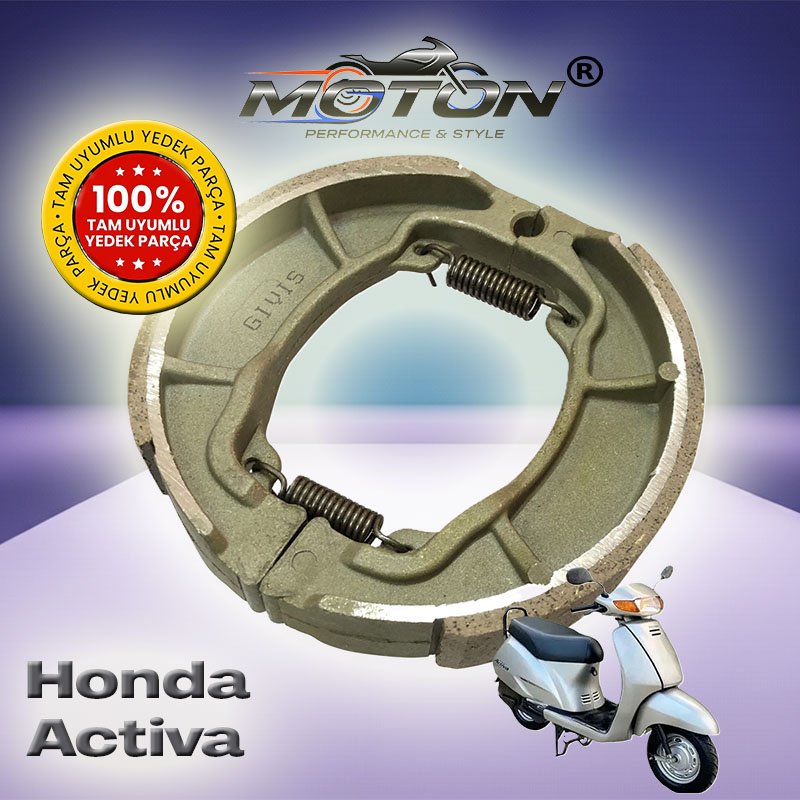 Honda Activa Arka Fren Balatası Kampana Tipi Yüksek Performans