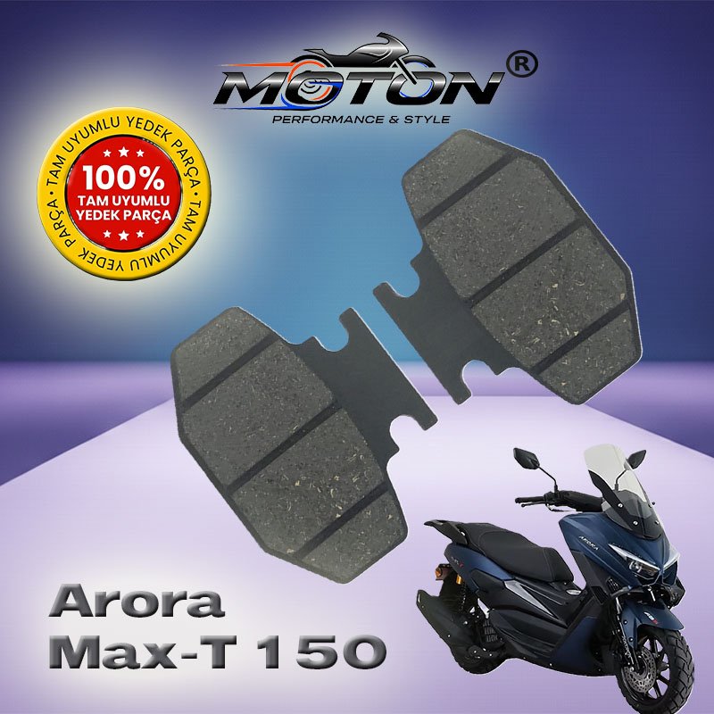 Arora Max-T 150 %100 Uyumlu, Yüksek Kaliteli Ön Disk Fren Balatası
