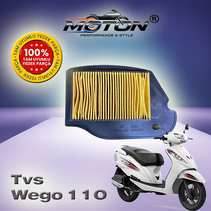 TVS Wego 110 Yüksek Performanslı Hava Filtresi