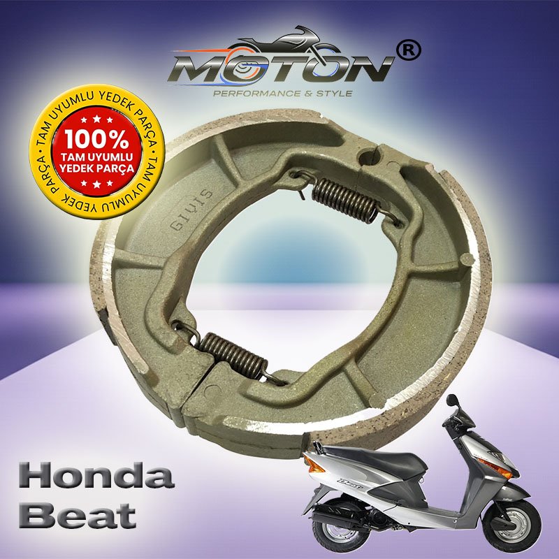 Honda Beat Arka Fren Balatası Kampana Tipi Yüksek Performans