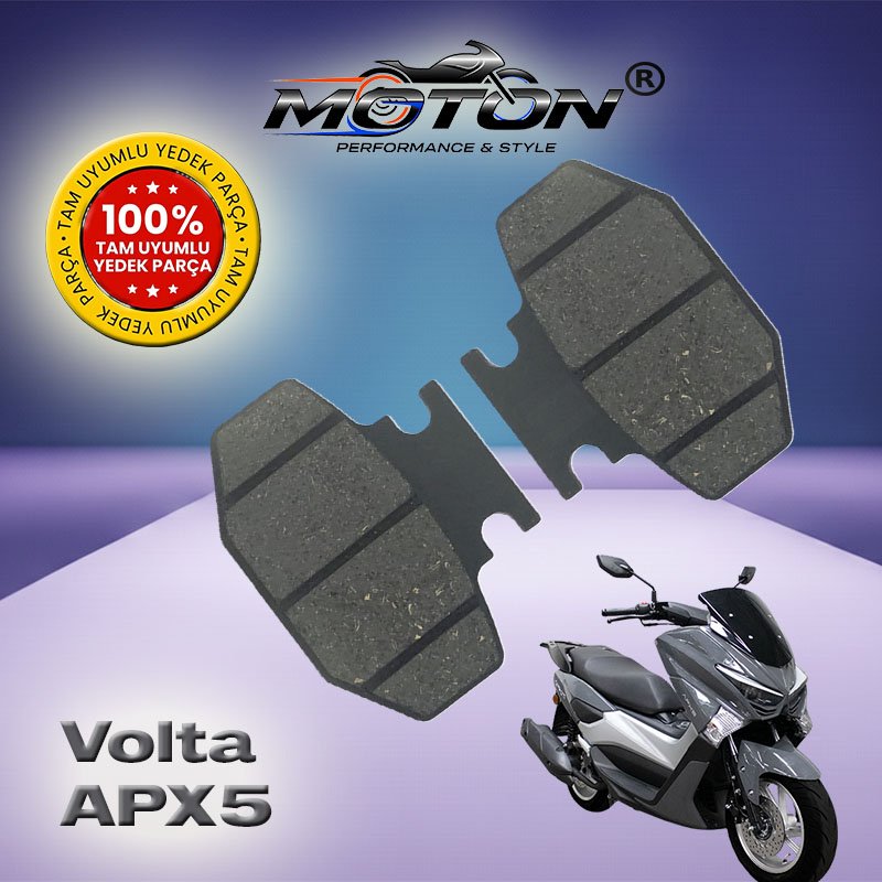 Volta APX5 %100 Uyumlu, Yüksek Kaliteli Ön Disk Fren Balatası