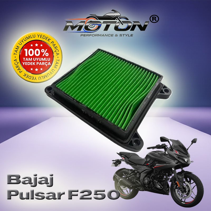 Bajaj Pulsar F250 Yüksek Performanslı Hava Filtresi (A Kalite)