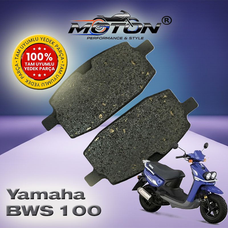 Yamaha BWS 100 Uyumlu, Yüksek Kaliteli Ön Disk Fren Balatası