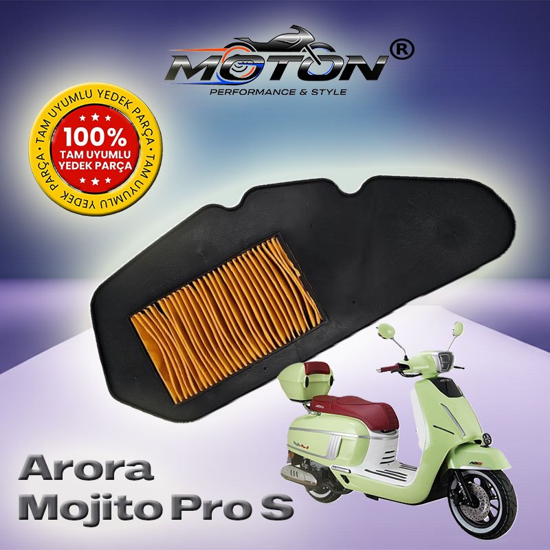 Arora Mojito Pro S Yüksek Performanslı Hava Filtresi (A Kalite)