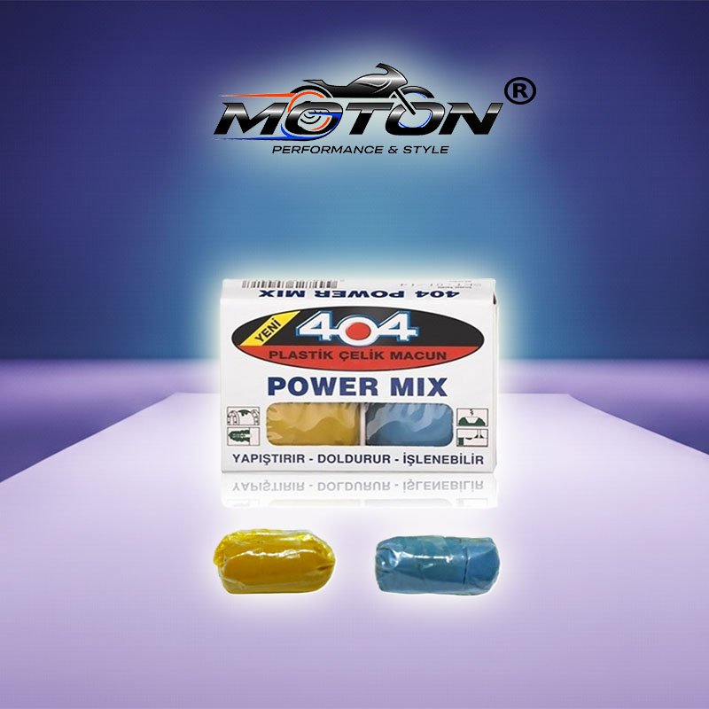 404 Power Mix Mini 40 gr Plastik Çelik Macun Yapıştırıcı