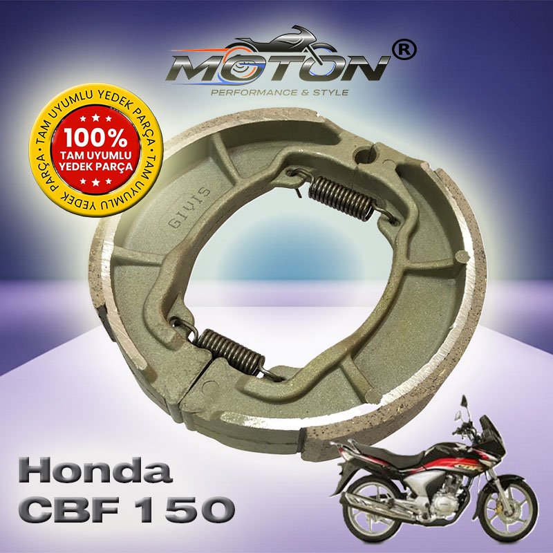 Honda CBF 150 Arka Fren Balatası Kampana Tipi Yüksek Performans