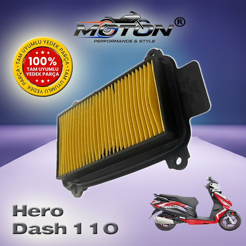 Hero Dash 110 Scooter Hava Filtresi