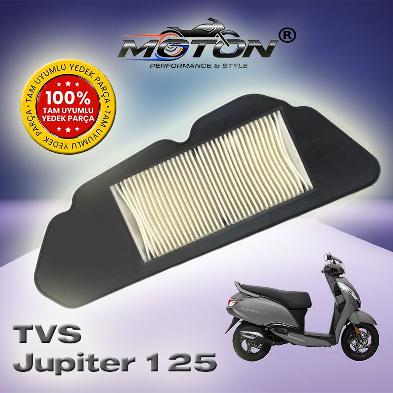 Tvs Jupiter 125 Yüksek Performanslı Hava Filtresi (A Kalite)
