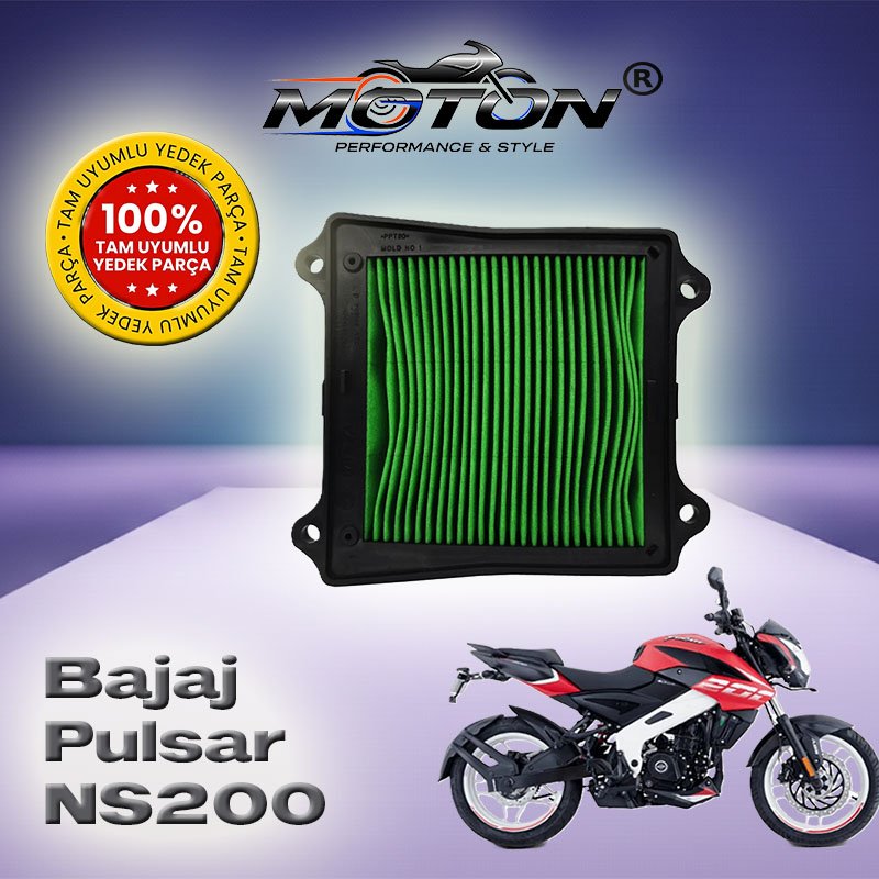 Bajaj Pulsar NS200 Orijinal Uyumlu Hava Filtresi