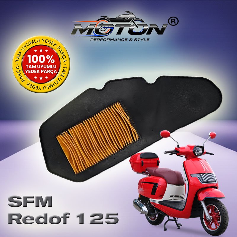 Sfm Redof 125 Yüksek Performanslı Hava Filtresi (A Kalite)