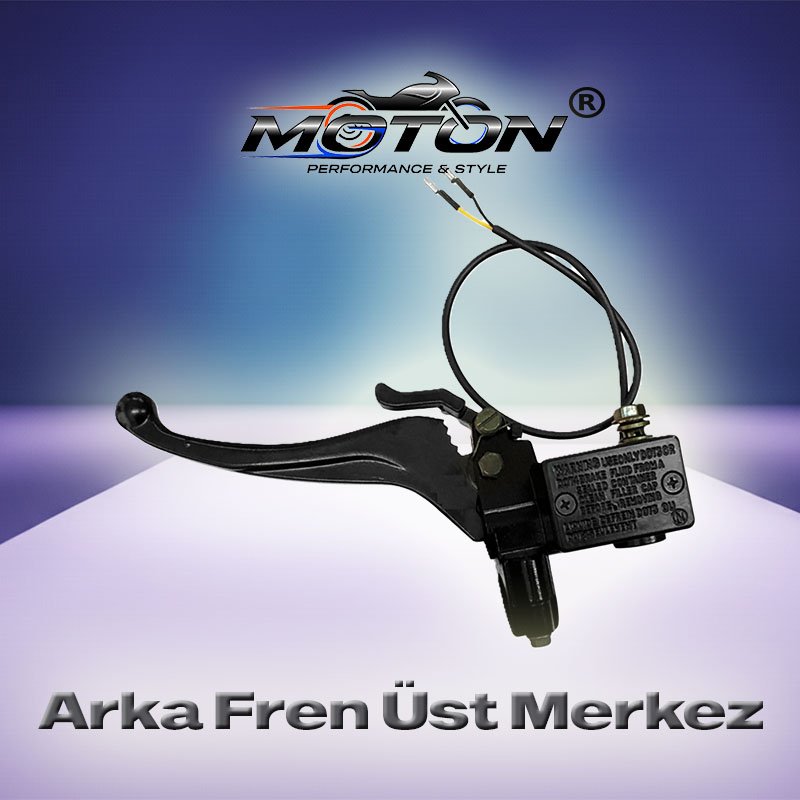 Elektrikli 3 Tekerlekli Arka Fren Üst Merkez