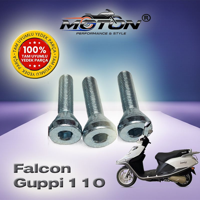 Falcon Guppi 110 Arka Jant Bijon Takımı %100 Uyumlu, Yüksek dayanıklı