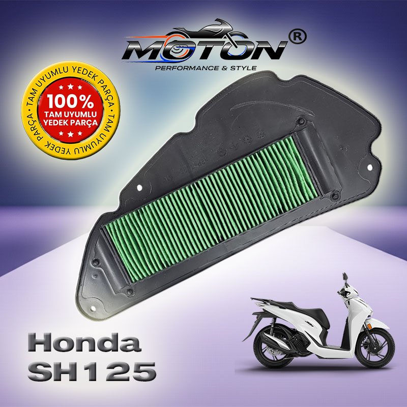 Honda SH125i Yüksek Performanslı Motosiklet Hava Filtresi (A Kalite)