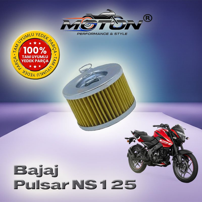 Bajaj Pulsar NS125 Uyumlu Motor Yağ Filtresi (A Kalite)