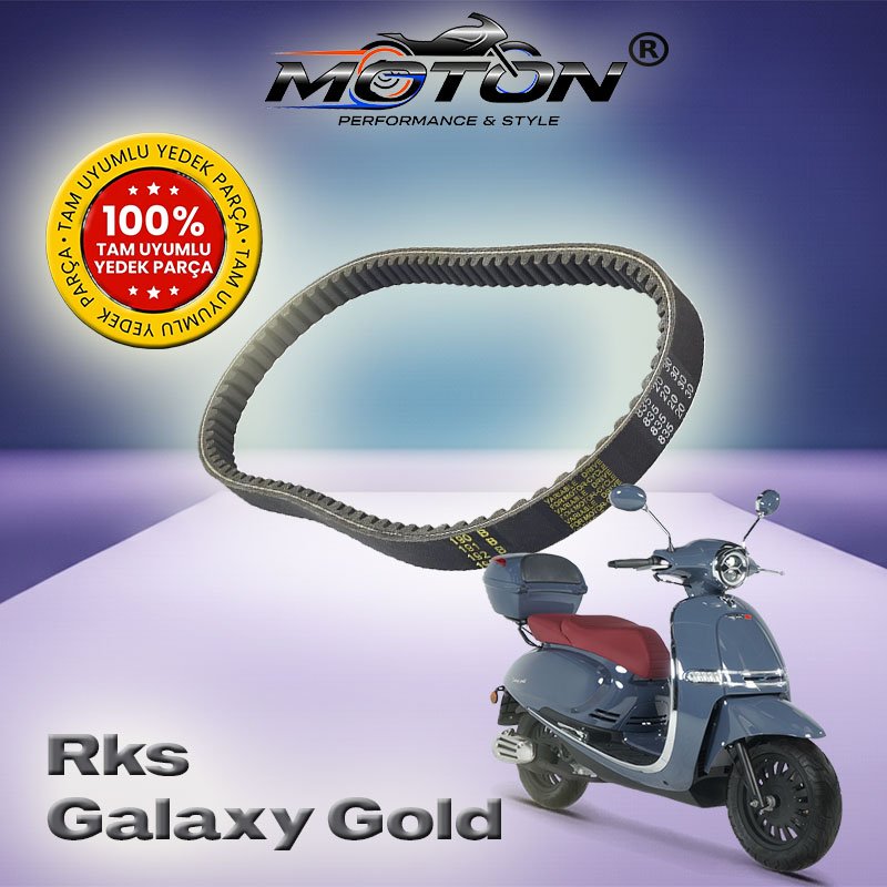 Rks Galaxy Gold 125 Varyatör Kayışı – Dayanıklı Güçlendirilmiş Yapılı Tayland Üretimi