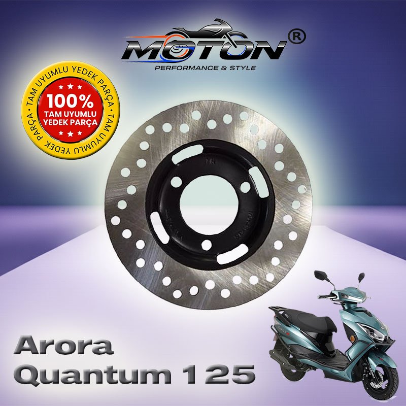 Arora Quantum 125 Ön Fren Diski Çanaklı Model (180x48x3.5 mm)