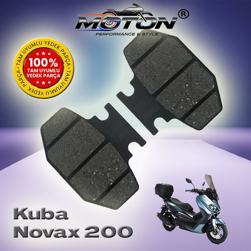 Kuba Novax 200 %100 Uyumlu, Yüksek Kaliteli Ön Disk Fren Balatası