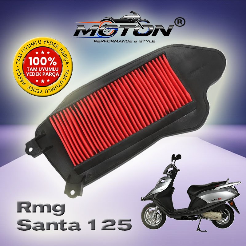 Rmg Santa 125 Yüksek Performanslı Motosiklet Hava Filtresi A Kalite