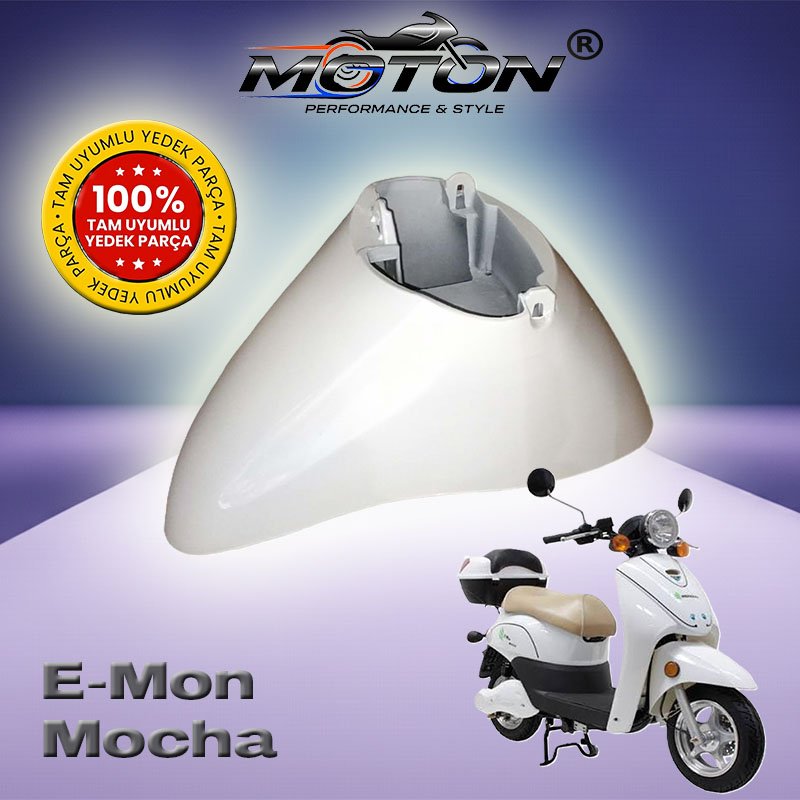 Emon Mocha Elektrikli Bisiklet Ön Çamurluk (Beyaz)