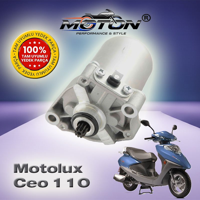 Motolux Ceo 110 Uyumlu Marş Motoru A Kalite