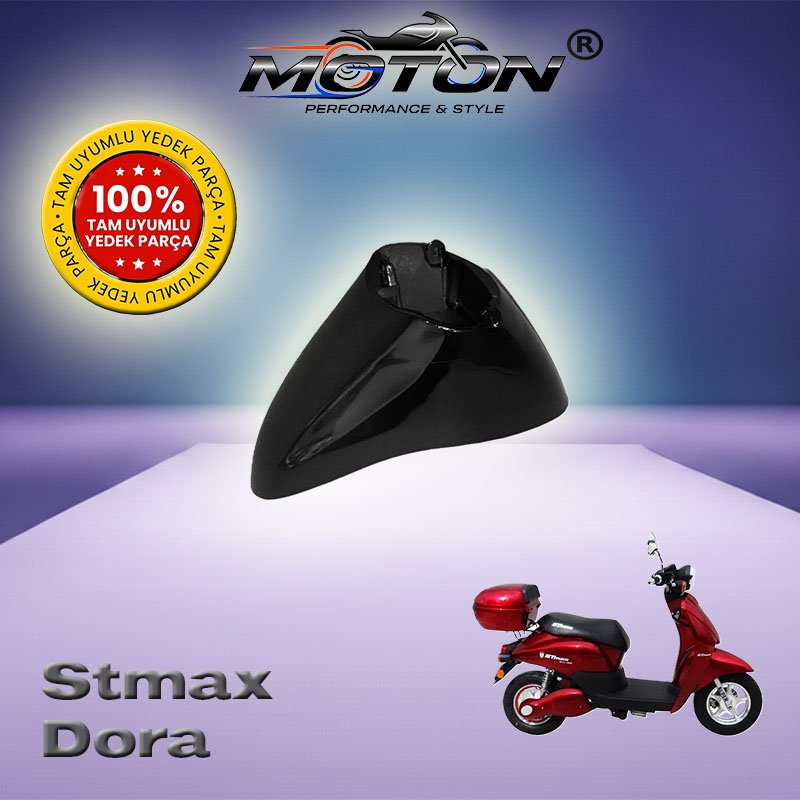 Stmax Dora Elektrikli Bisiklet Ön Çamurluk (Siyah)