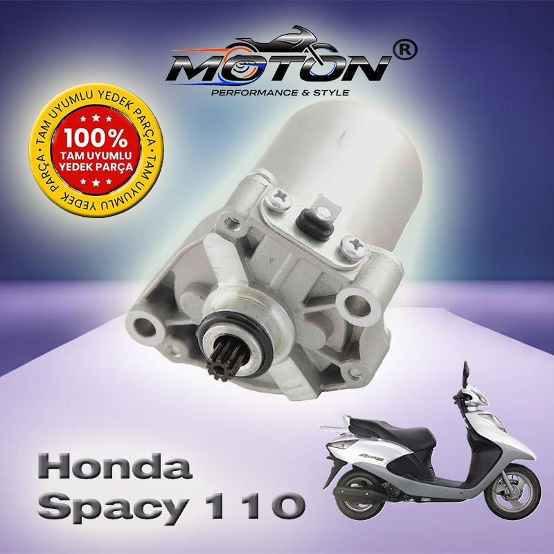 Honda Spacy 110 Uyumlu Marş Motoru A Kalite