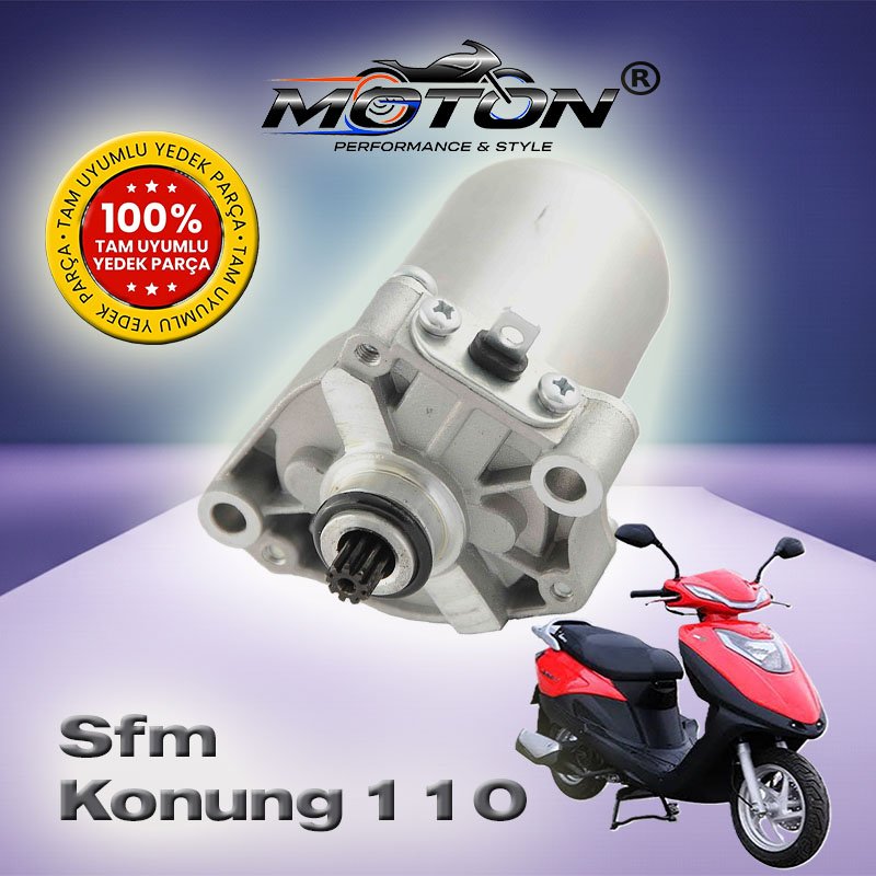 Sfm Konung 110 Uyumlu Marş Motoru A Kalite