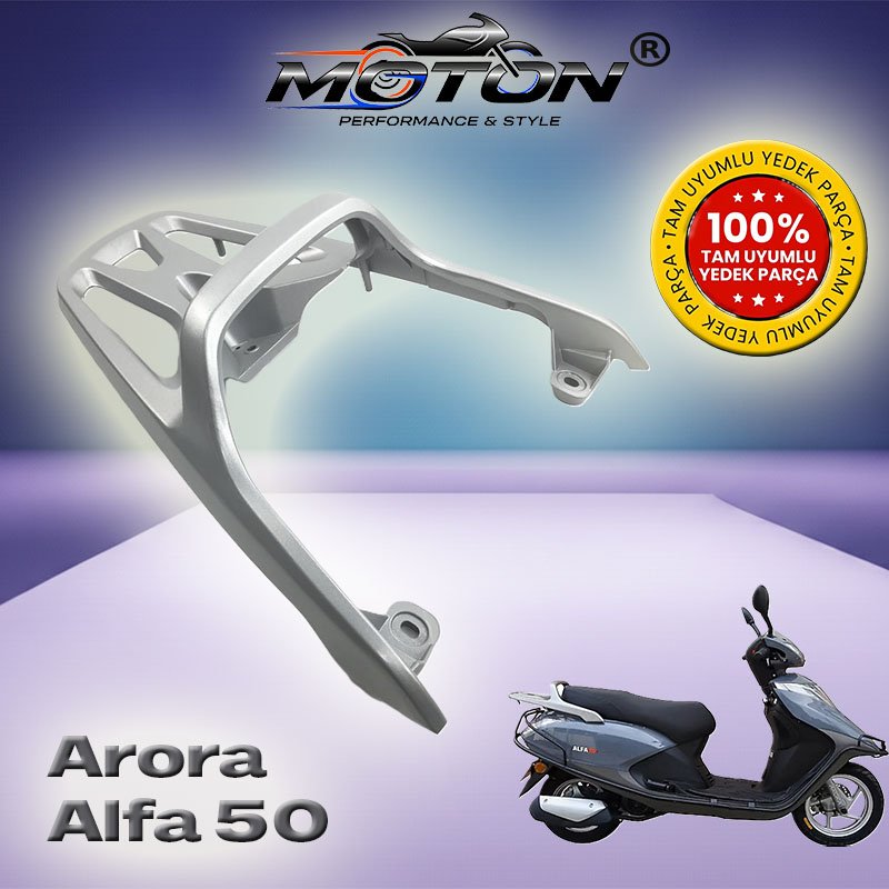 Arora Alfa 50 Arka Portbagaj Çanta Demiri