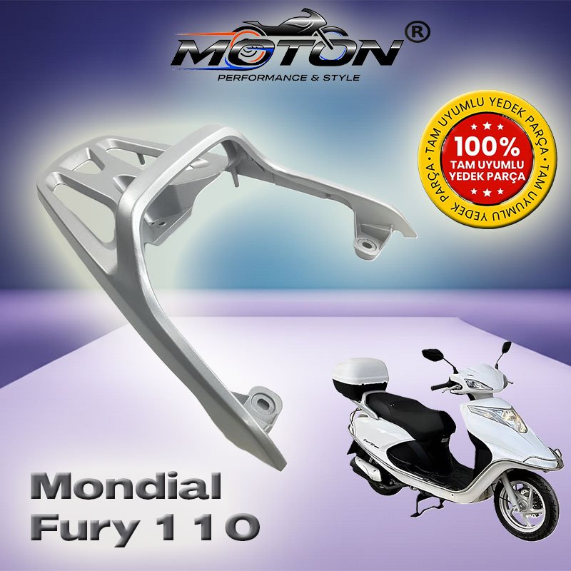 Mondial Fury 110 Arka Portbagaj Çanta Demiri