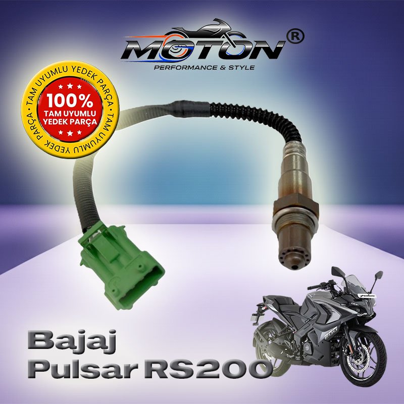 Bajaj Pulsar RS200 Tam Uyumlu Oksijen (Lambda) Sensörü (2017 – 2020 Model Arası Euro 4)