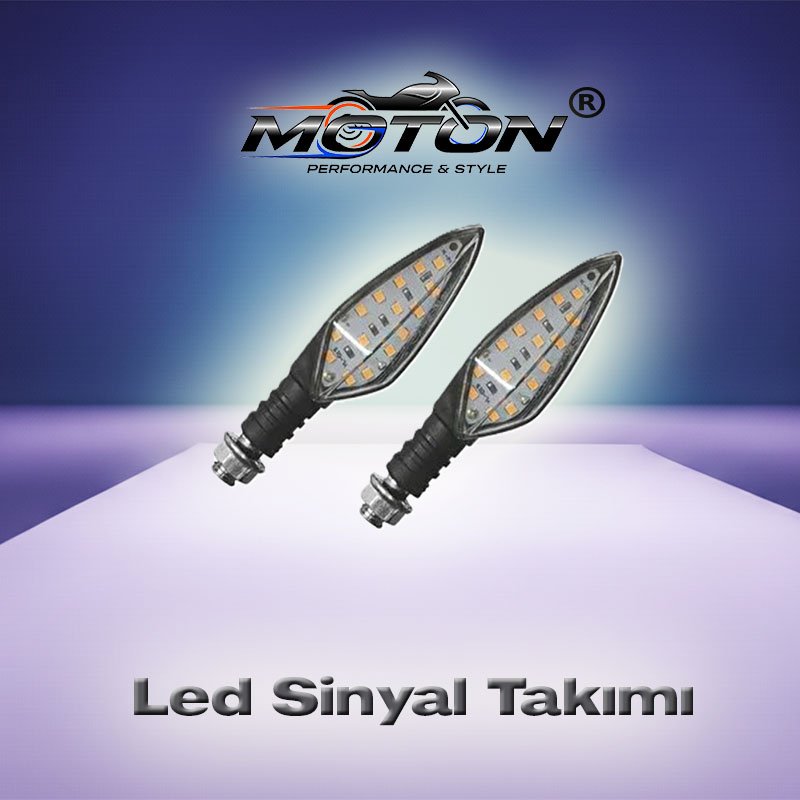 Motosiklet LED Sinyal Takımı (2 Adet)