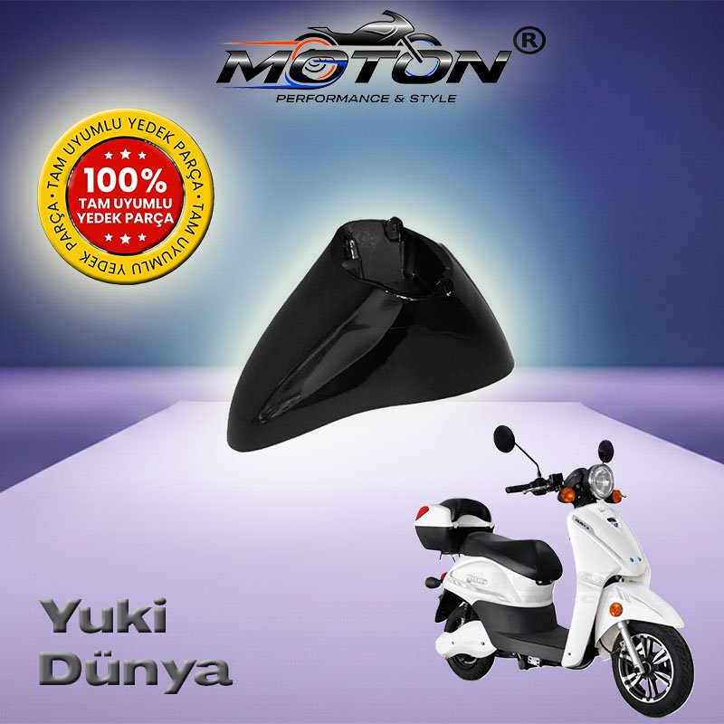 Yuki Dünya Elektrikli Bisiklet Ön Çamurluk (Siyah)