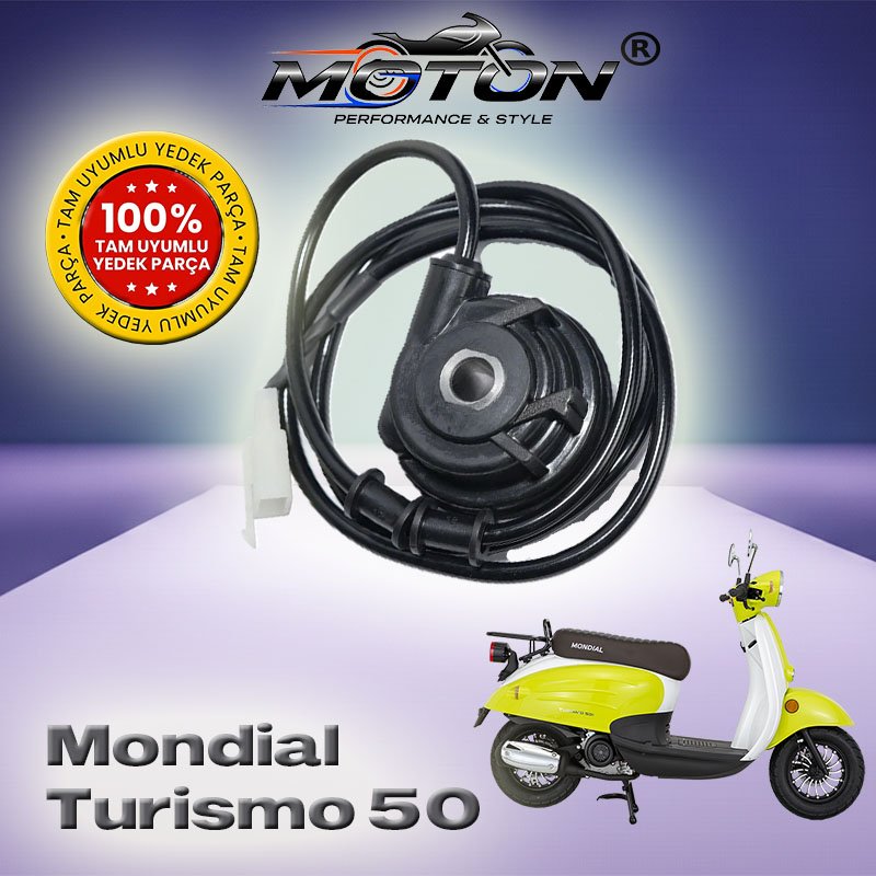 Mondial Turismo 50 Kilometre Okuyucu Redüktörü – Sensör ve Çark Takımı