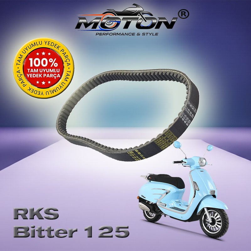RKS Bitter 125 Varyatör Kayışı – Dayanıklı Güçlendirilmiş Yapılı Tayland Üretimi