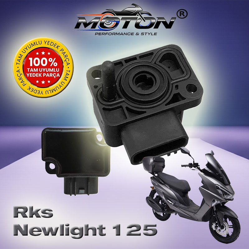 RKS Newlight 125 Tam Uyumlu Gaz Kelebek Sensörü (TPS)