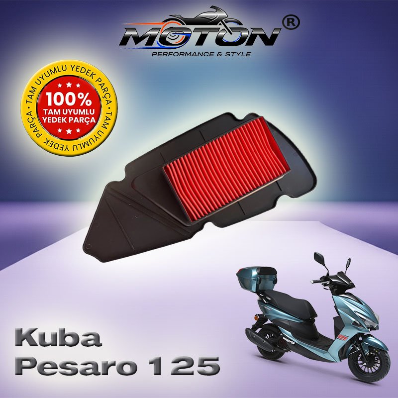 Kuba Pesaro 125 Yüksek Performanslı Hava Filtresi (A Kalite)