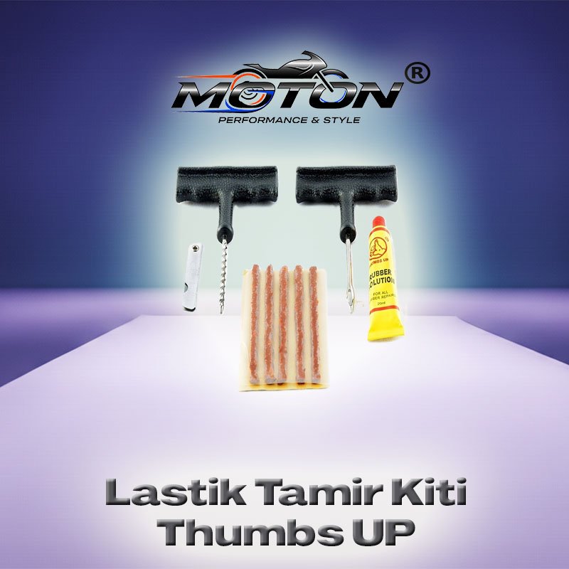 9 Parça Universal Tubeless Lastik Tamir Seti – Oto & Motosiklet Fitil Takımı
