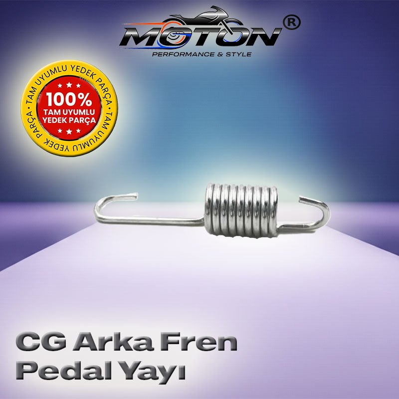 CG Dayanıklı Arka Fren Pedal Yayı – Tüm CG Modelleriyle Uyumlu (Kuba, Mondial, Falcon, Arora)