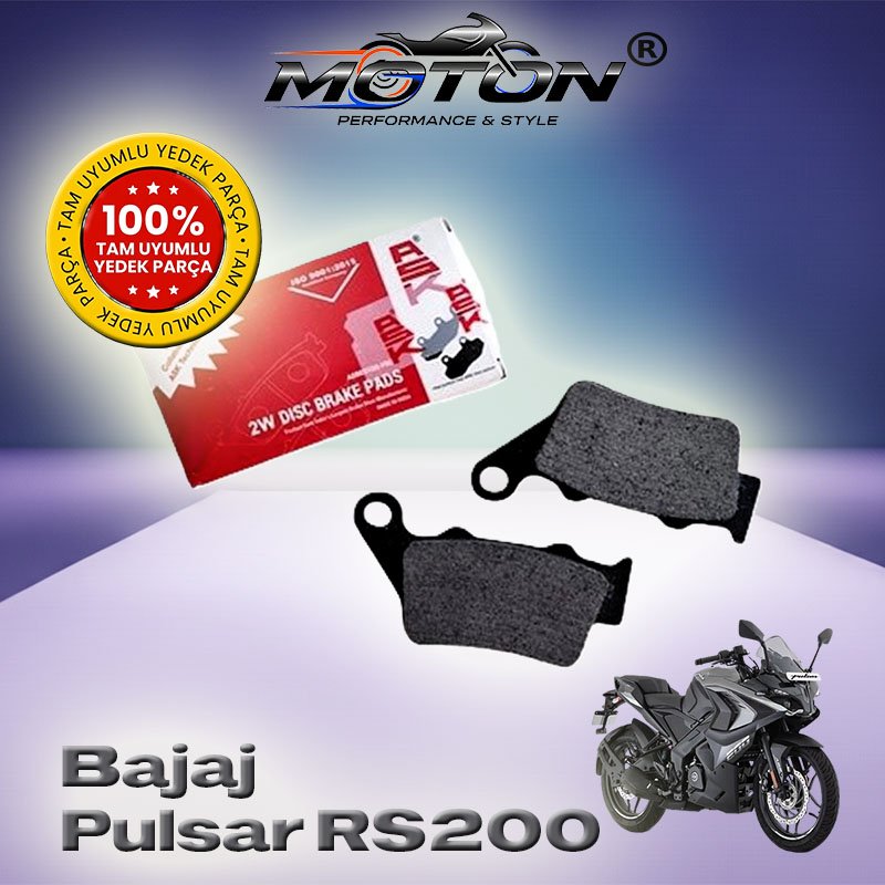 Bajaj Pulsar RS 200 Arka Fren Disk Balatası (ASK)