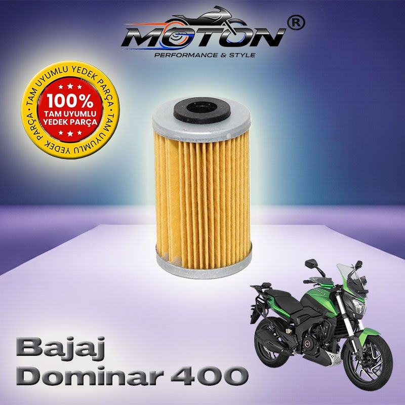 Bajaj Dominar 400 Uyumlu Yağ Filtresi – A Kalite