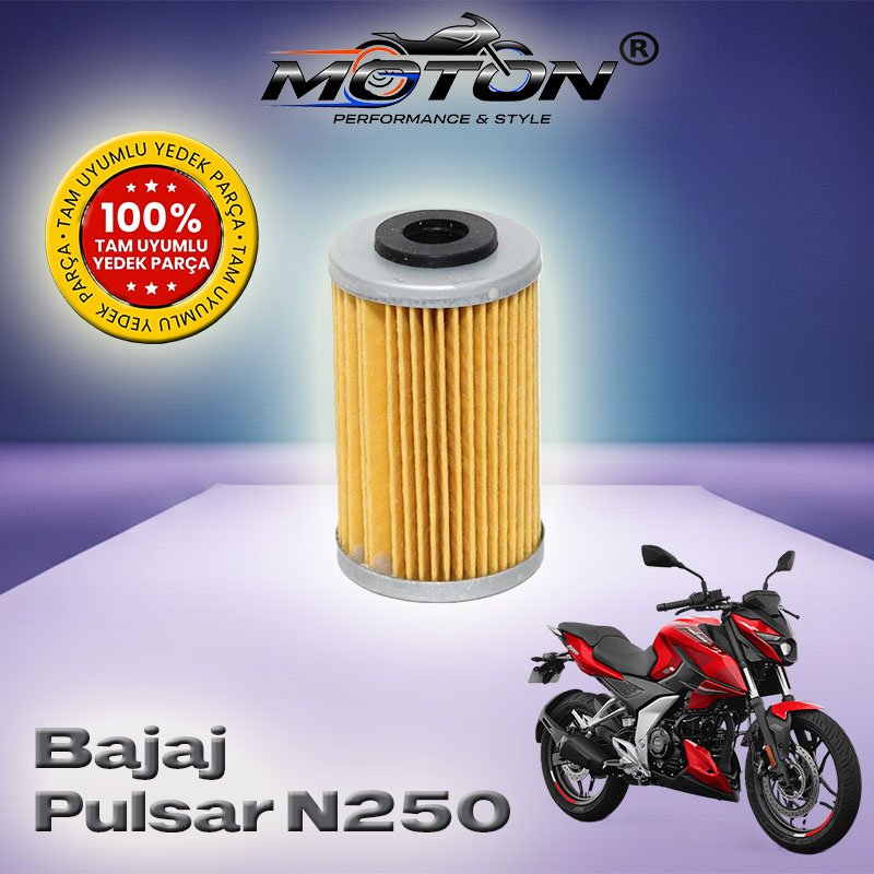 Bajaj Pulsar N250 Uyumlu Yağ Filtresi – A Kalite