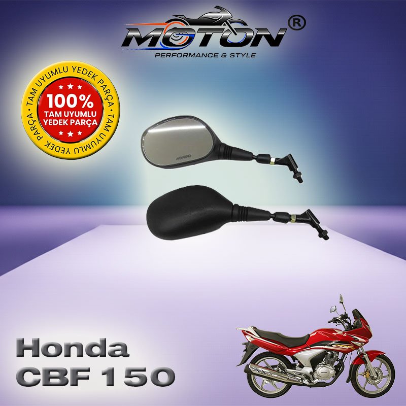 Honda CBF 150 Uyumlu 10mm Ayna Takımı (Sağ-Sol Set)