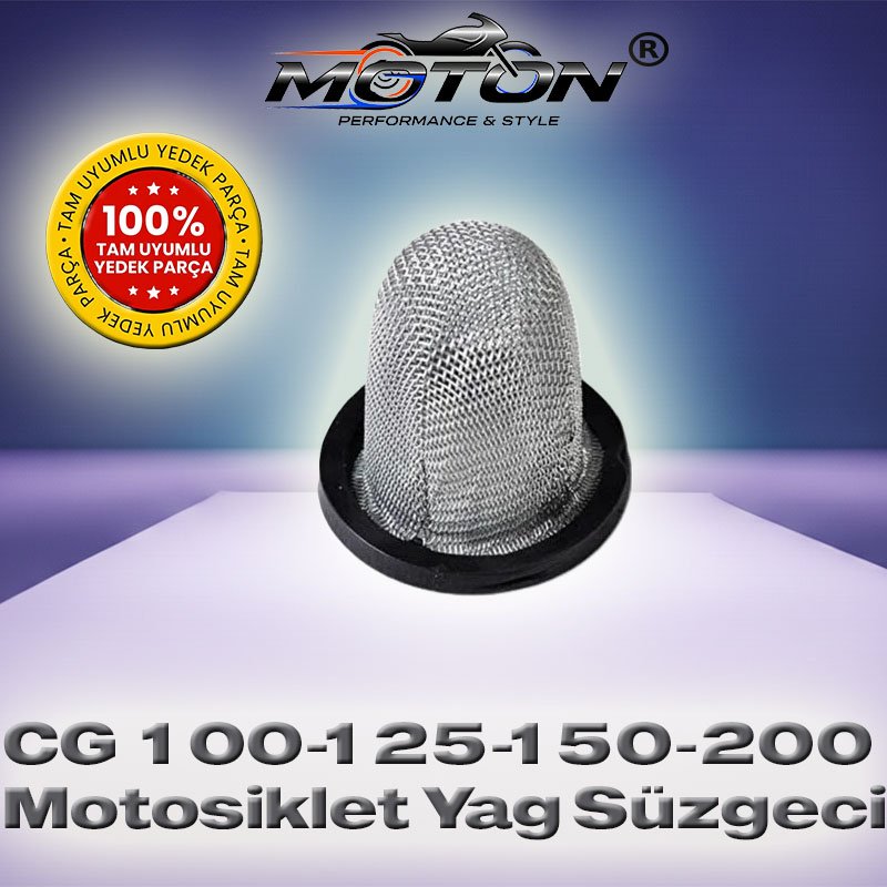 CG 100-125-150-200 Motosiklet Yağ Süzgeci Filtresi – Universal Uyumlu