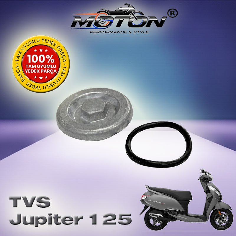 TVS Jupiter 125  Uyumlu Yağ Tapası Ve Conta